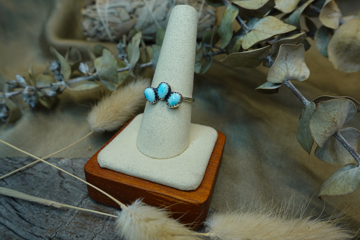 Turquoise Cluster Ring