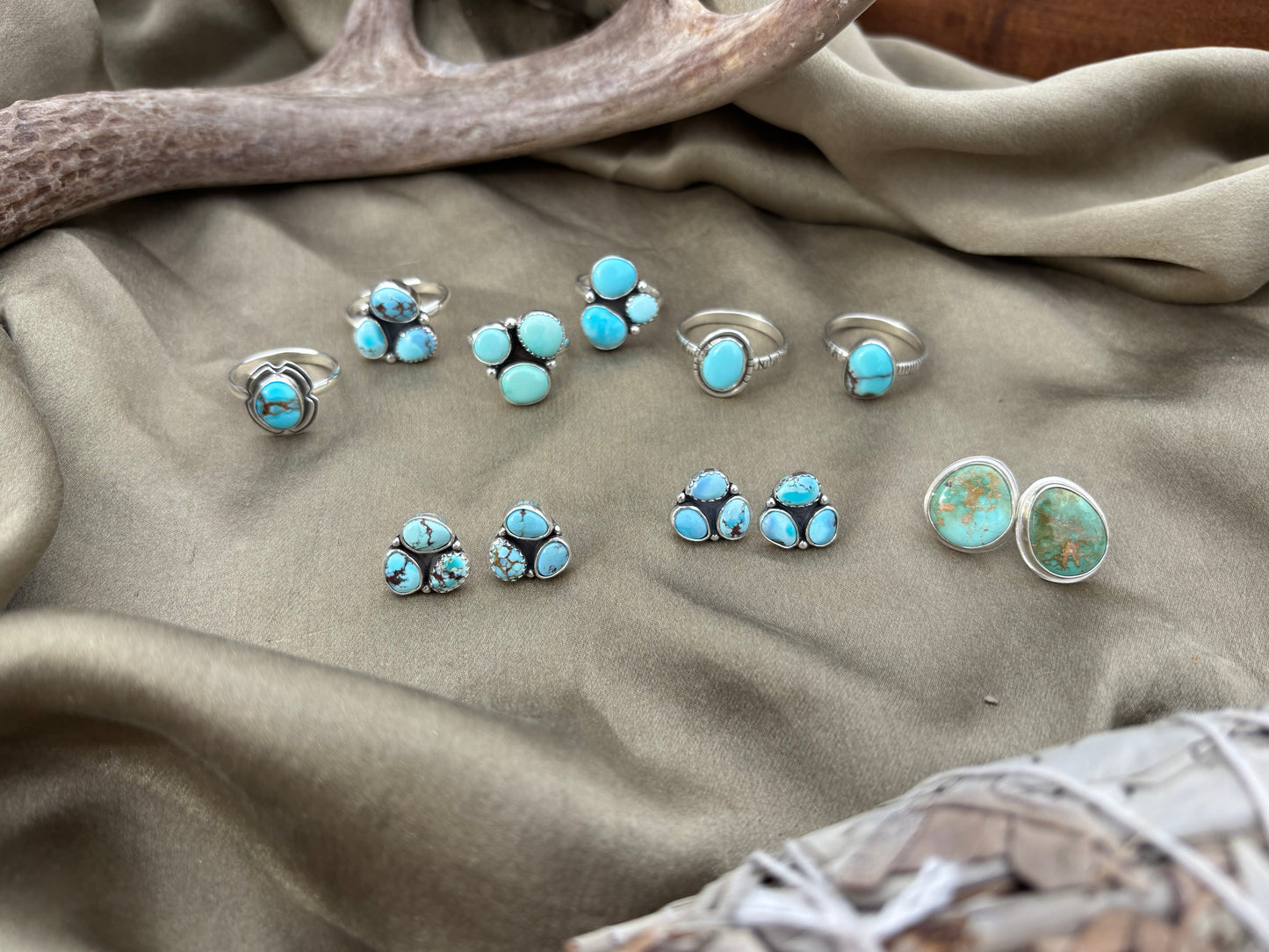 Meadow Mist Studs