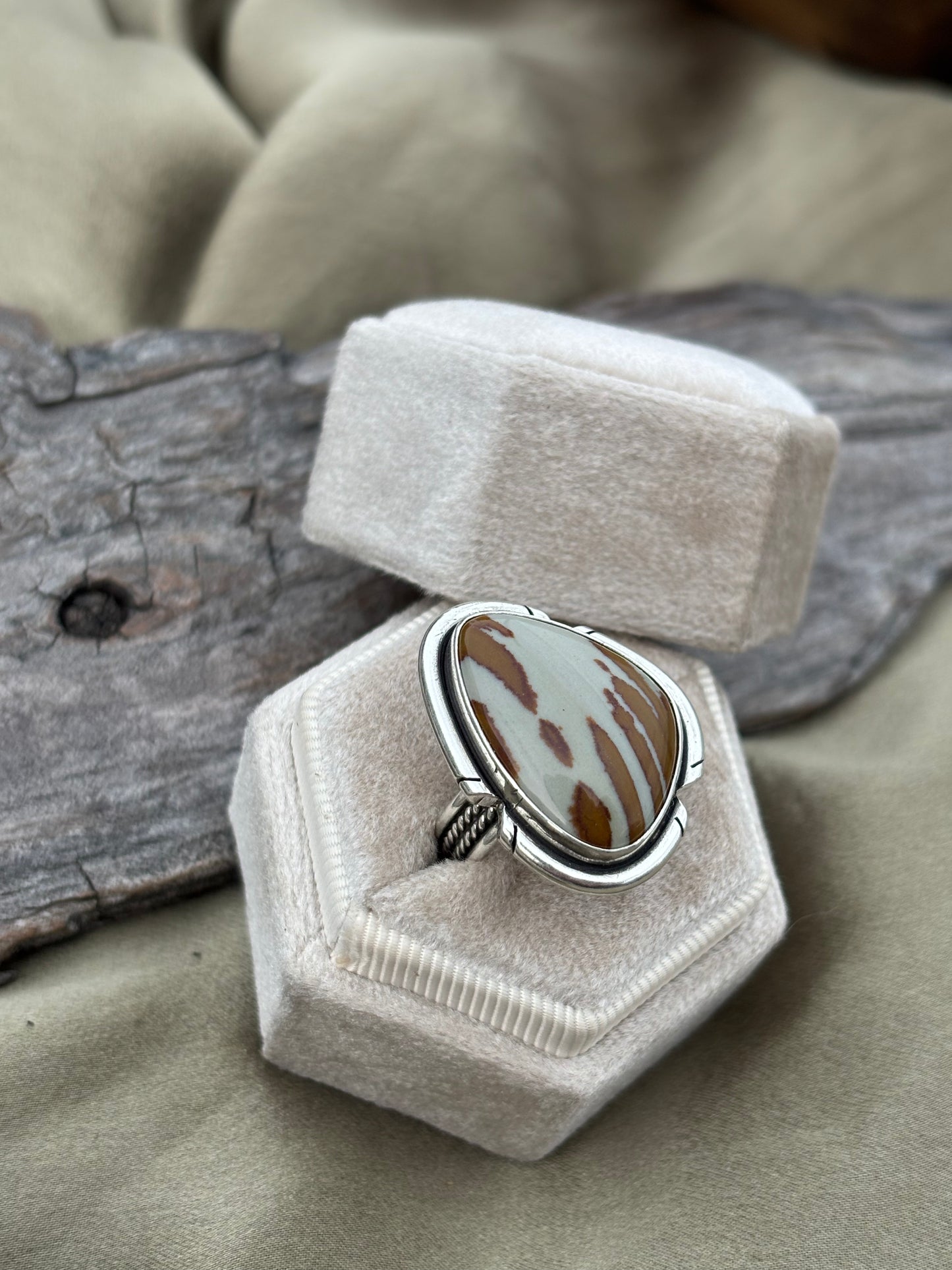 Owyhee Jasper Ring