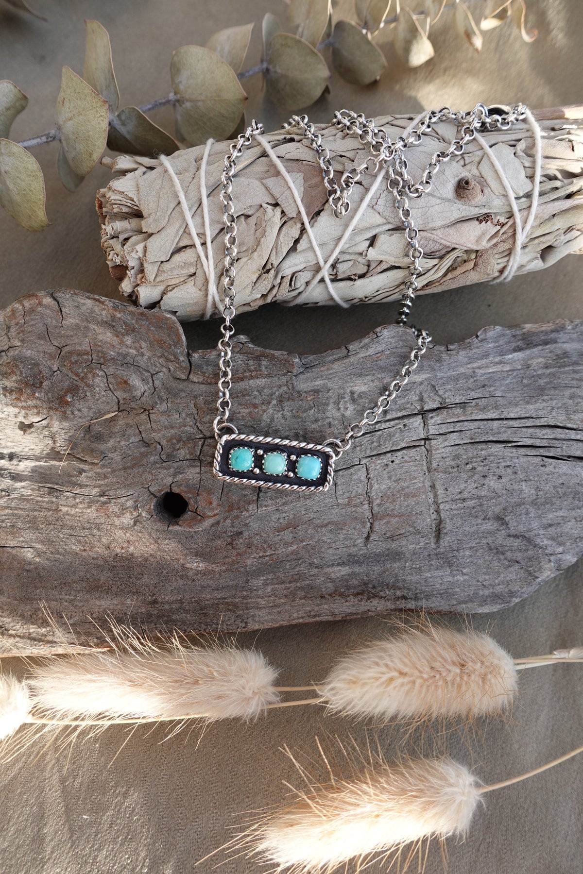 Triple Turquoise Necklace