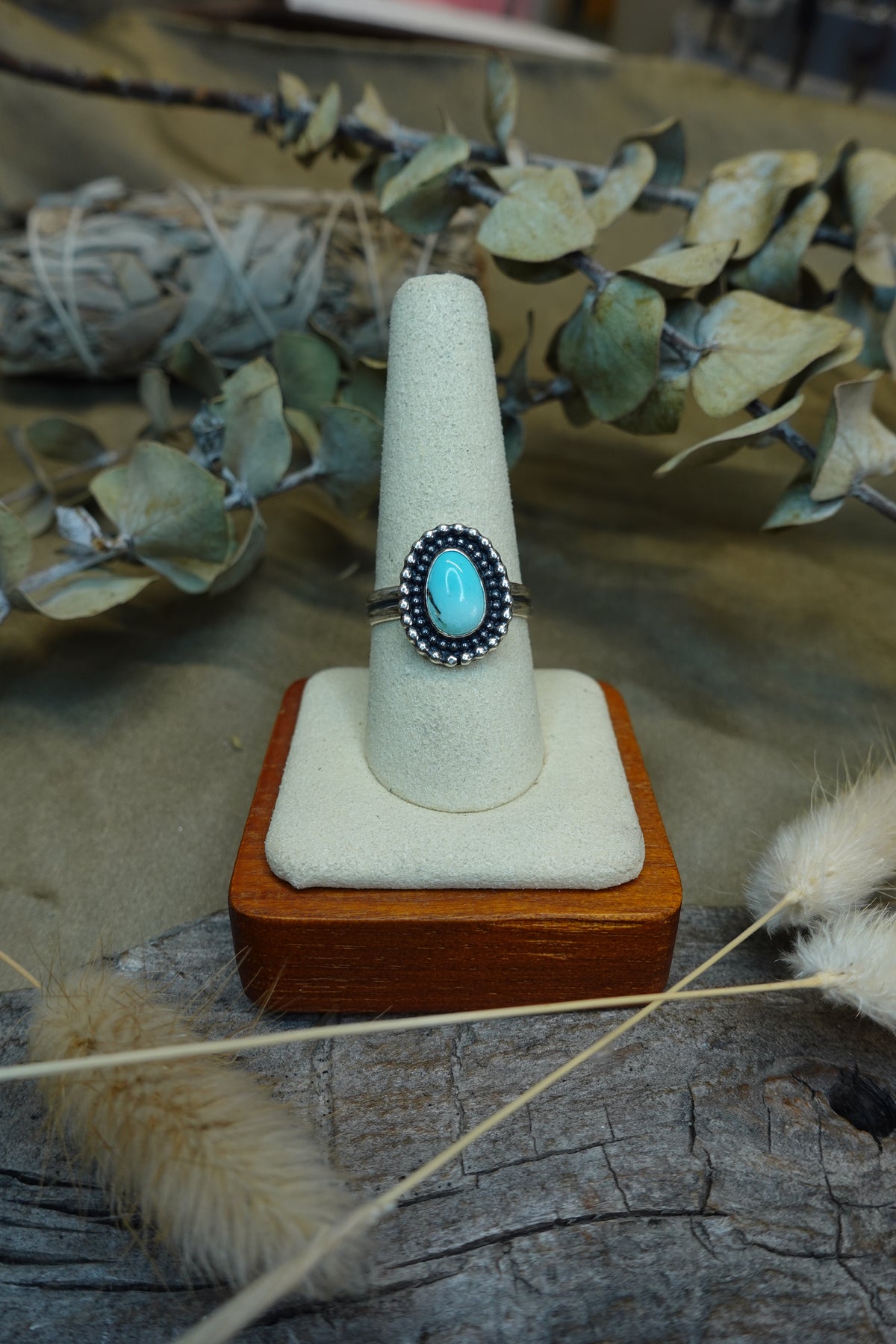 Lone Mountain Turquoise Ring