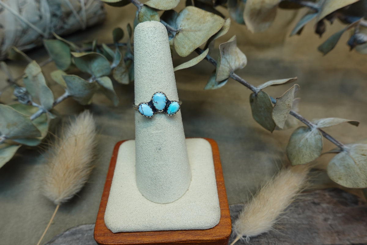 Turquoise Cluster Ring