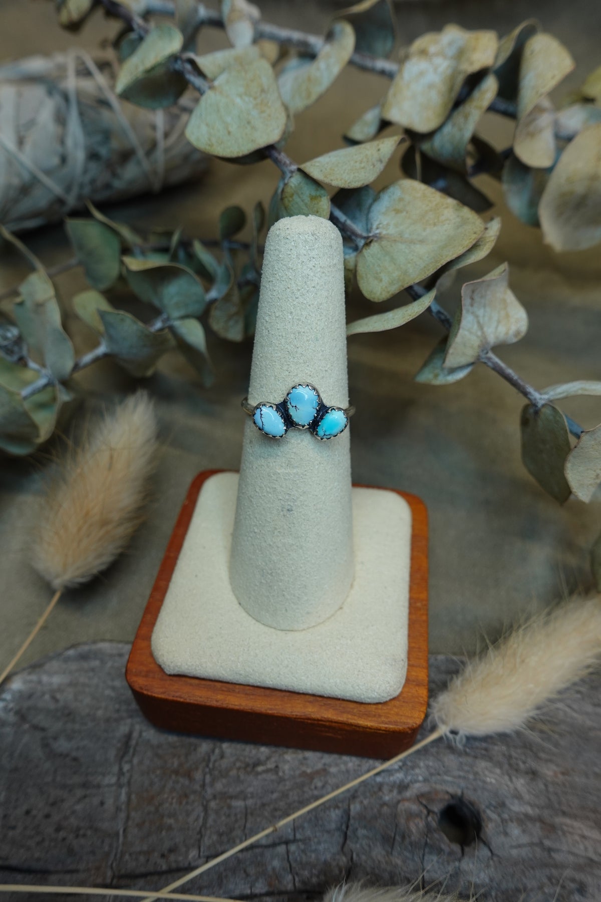 Turquoise Cluster Ring