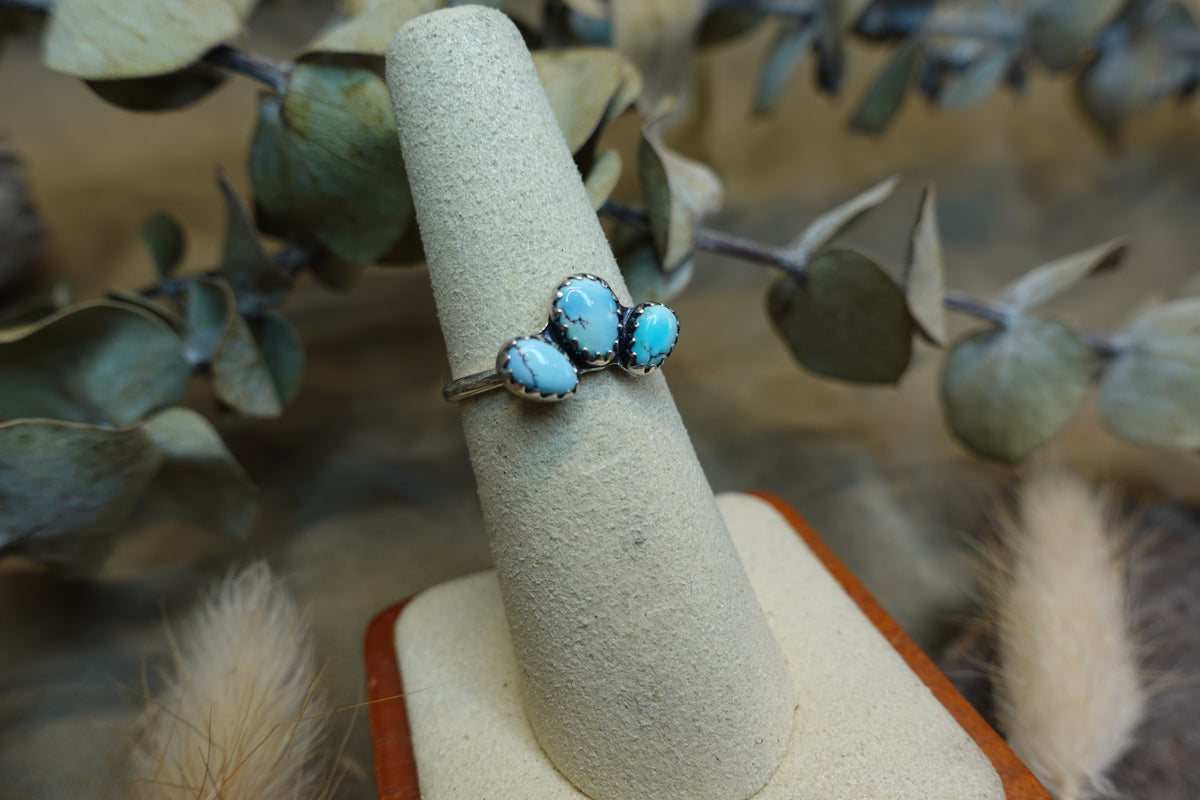 Turquoise Cluster Ring