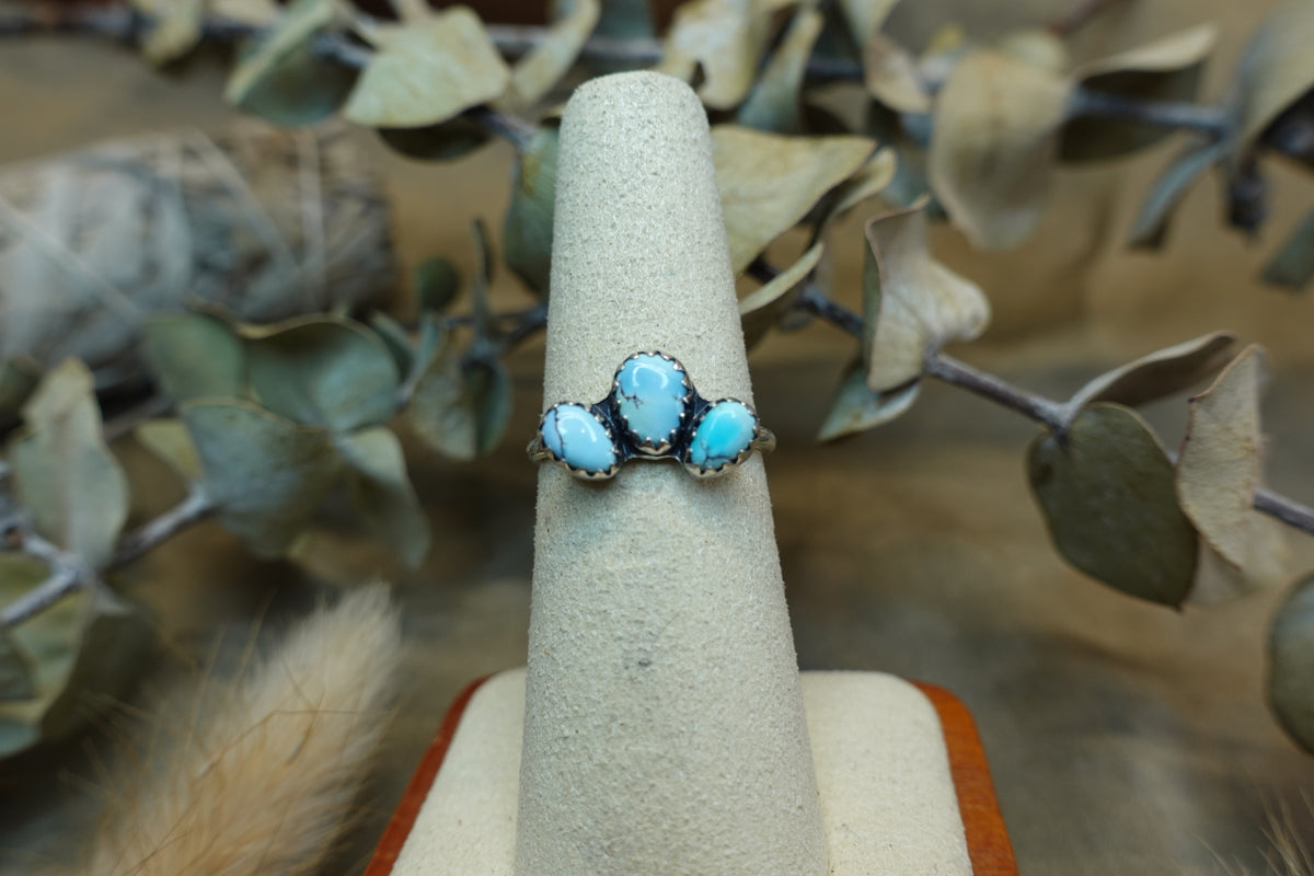 Turquoise Cluster Ring