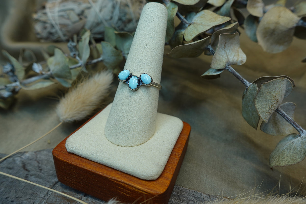 Turquoise Cluster Ring