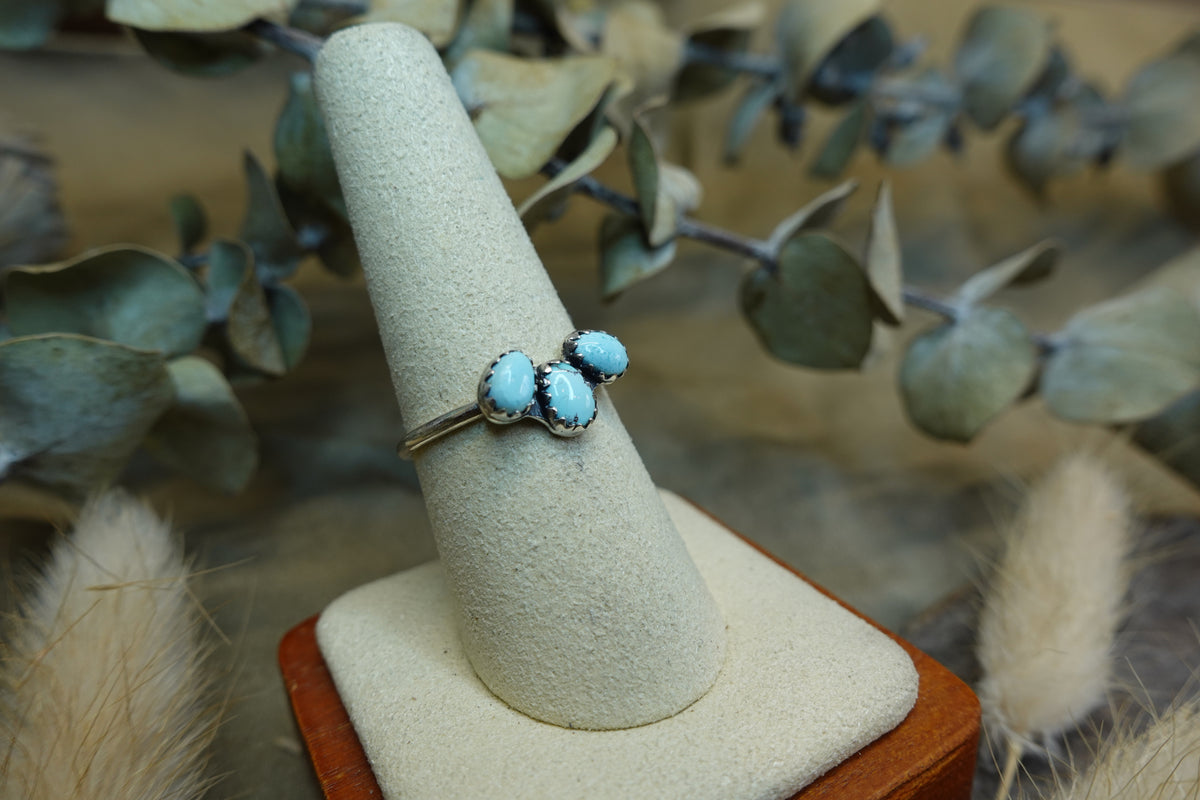 Turquoise Cluster Ring