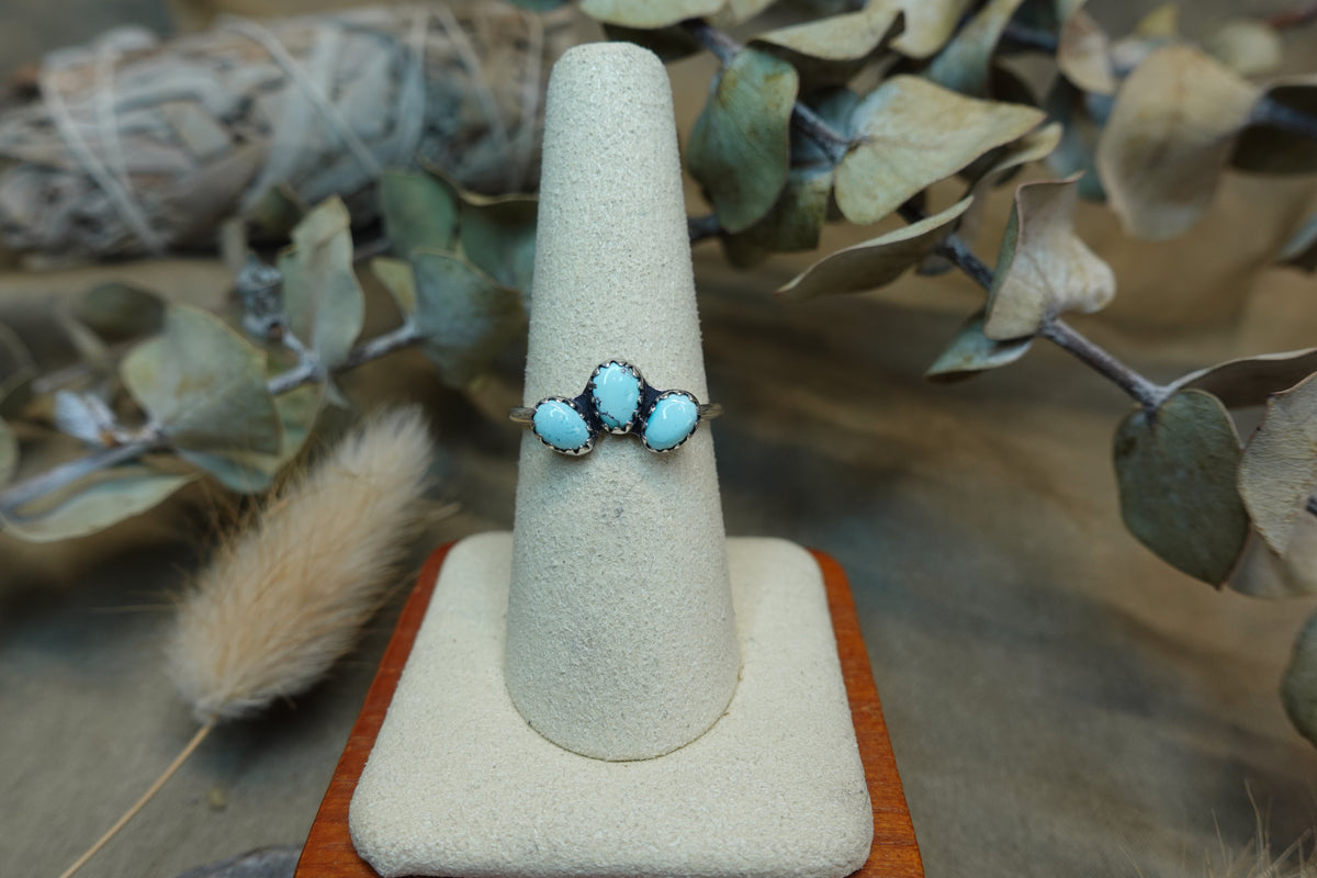 Turquoise Cluster Ring