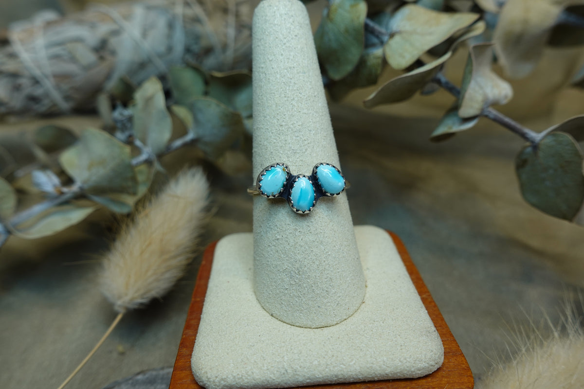 Turquoise Cluster Ring