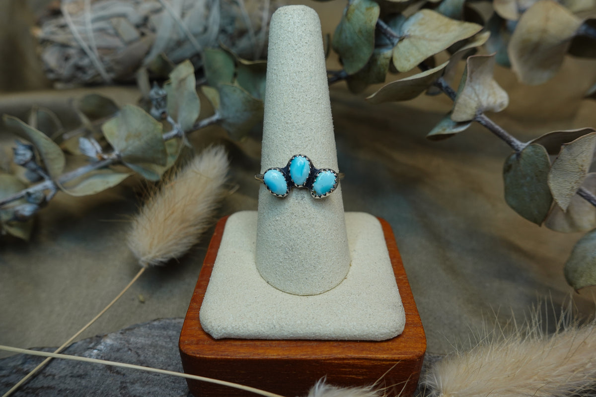 Turquoise Cluster Ring